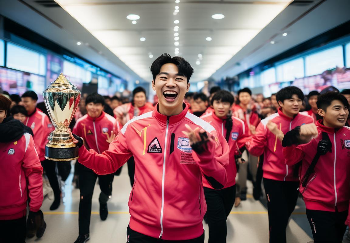 冠军战队GEN返韩，数百粉丝机场接机-易倍电竞